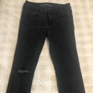Black American Eagle jeans